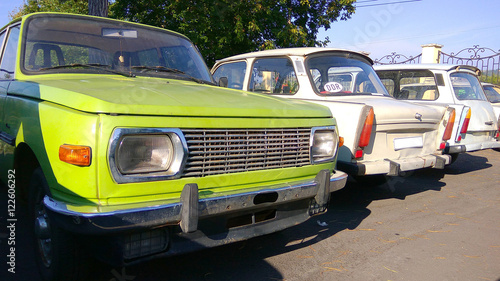 Fotomural Vintage Wartburg retro car from Eisenach East Germany