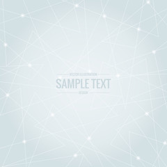 Poster - blue abstract light background.
