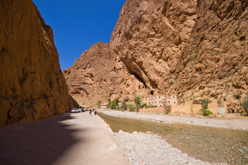 Sticker - Todra gorge in Morocco