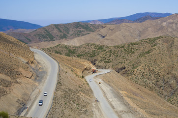 Canvas Print - Atlas mountains in Morocco