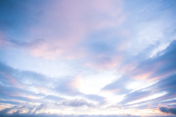 pink sky