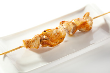 Poster - Asian Style Skewered Chicken