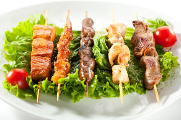 Wall Mural - Asian Style Skewered Food