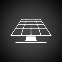 Canvas Print - Solar energy panel icon