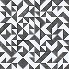 Wall Mural - Raster Seamless Geometric Pattern