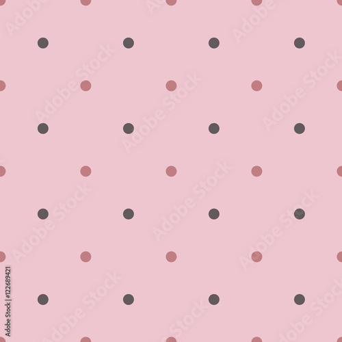 Stoffe zum Nähen Bezszwowe polka wzór