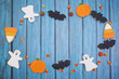 Halloween Cookies Background