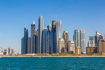 Sticker - Dubai marina skyline