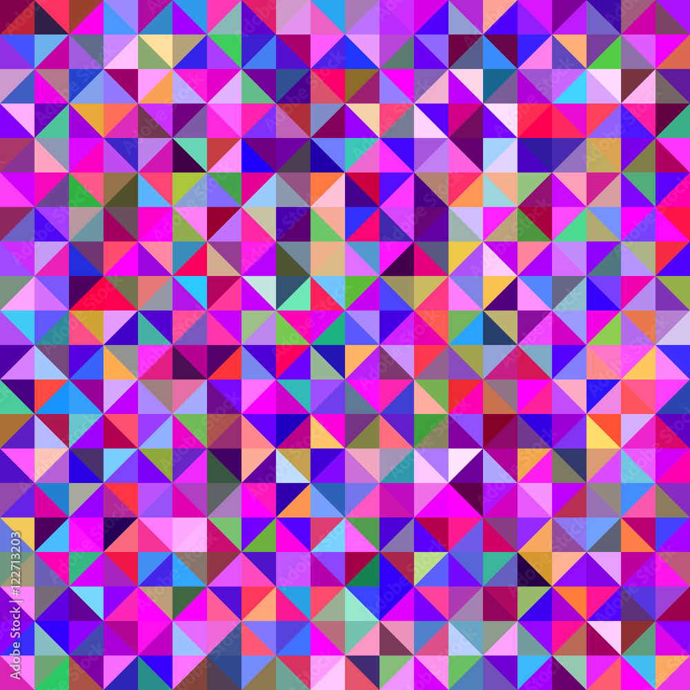 Colorful abstract triangle pattern background Stock Vector | Adobe Stock