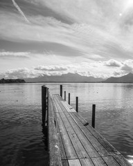  wooden jetty (255) lake chiemsee