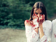 © Volodymyr - halloween woman with blood