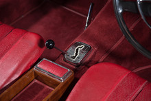 Interior Detail Shot Of Classic Car