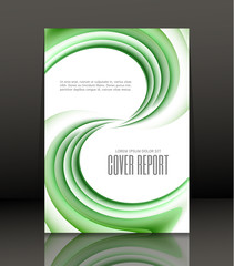 Template design for cover. Banner in A4 size. Abstract background. Vector, illustration.