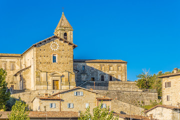 Poster - medieval village in Italy