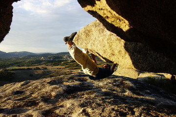 Wall Mural - climber