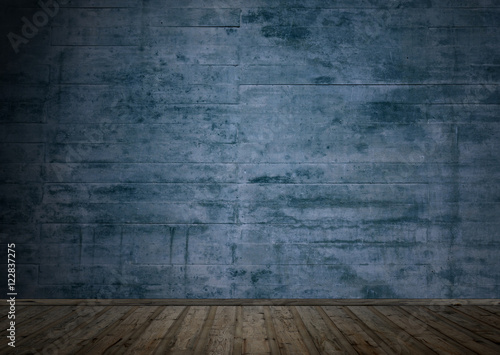 Dunkler Raum Mit Holzboden Und Betonwand Buy This Stock Photo And Explore Similar Images At Adobe Stock Adobe Stock