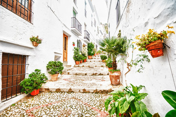 Canvas Print - Frigiliana, Spain