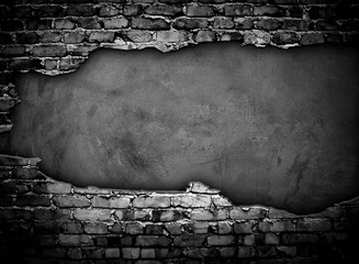 Wall Mural - broken brick wall