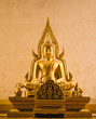 A golden statue of buddha