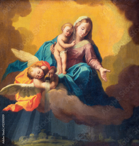 brescia-wlochy-maj-22-2016-obraz-madonna-jako-opiekun-w-burzy-nad-brescia