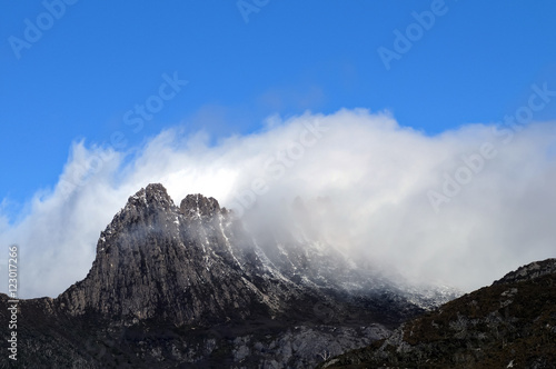 Fotografia, Obraz Summit of Cradle Mountain in Tasmania Australia