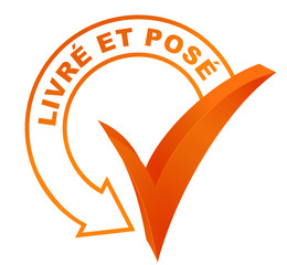 Poster - livré et posé sur symbole validé orange