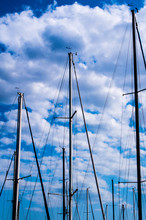 Three Masts Against The Sky