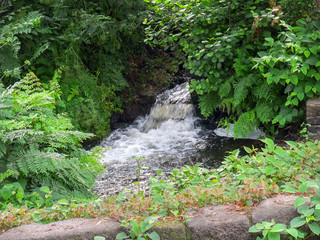 Sticker - Aven river at Pont-Aven in Brittany