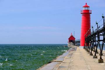 Sticker - Grand Haven South Pierhead Inner Light, built in 1905