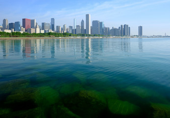 Wall Mural - Chicago skyline