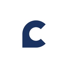 C Letter Initial Logo Design