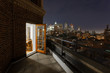 Brooklyn balcony apartment with view of downtown