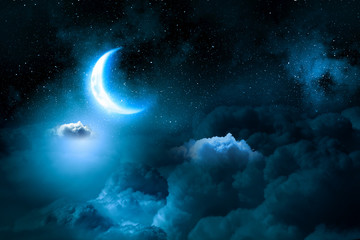 Wall Mural - good night and sleep well . mixed media