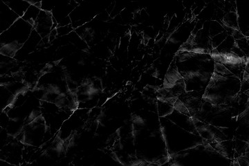 Wall Mural - black marble texture background, abstract texture for tiled floor and interior design