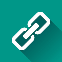 Poster - chain icon design