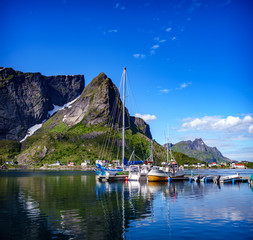 Lofoten archipelago islands