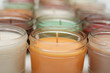 candles of many colors