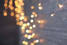 Defocused Abstract Multicolored Bokeh Lights Background.