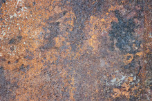 Old Texture Background Pianted Metal