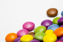 Coloured Smarties Sweets