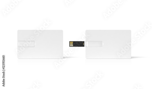 Download Blank White Plastic Wafer Usb Card Mockup Opened And Closed Clipping Path 3d Rendering Visiting Flash Drive Namecard Mock Up Call Card Disk Souvenir Presentation Flat Credit Stick Adapter Design Buy This PSD Mockup Templates