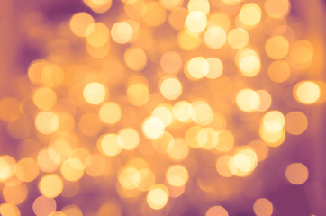 abstract golden glitter christmas background, macro photography