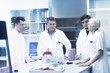 © Connect Images - Scientists discussing in laboratory