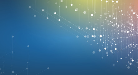 Digital technology world. Business virtual concept. Vector background