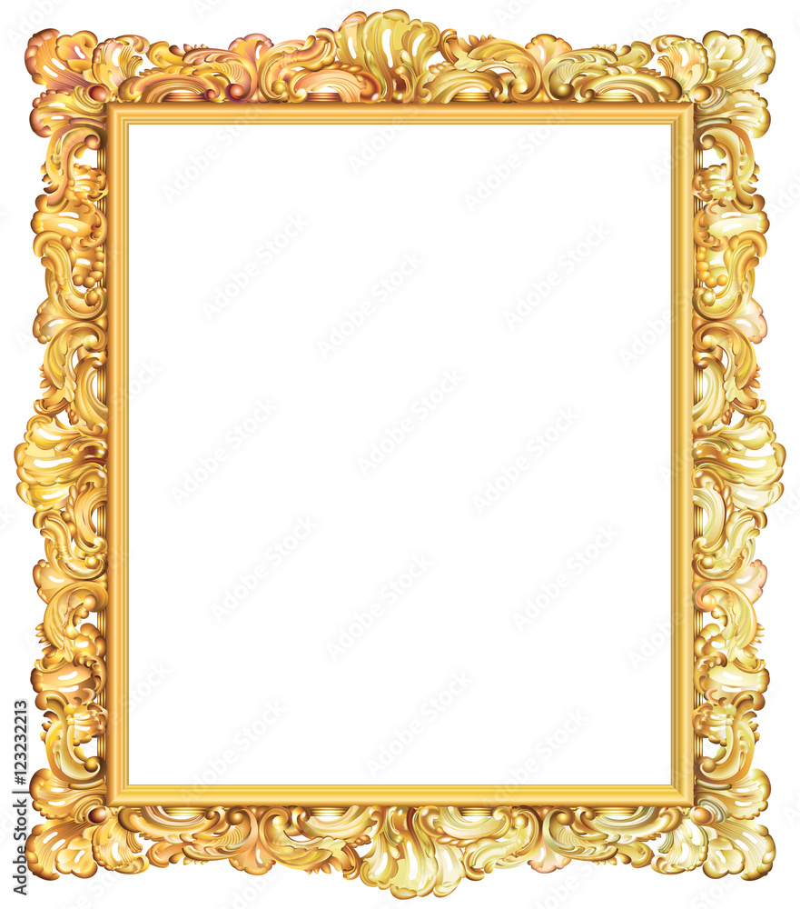 Cadre baroque Banque d'images détourées - Alamy