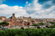 Vu sur la Rome Antique, les marchés de Trajan et le Forum Romain