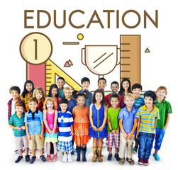 Wall Mural - Education Learning Studies Ruler Pen Concept