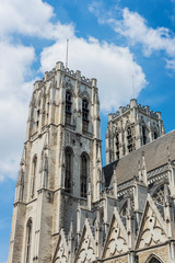 St. Michael and St. Gudula in Brussels, Belgium.