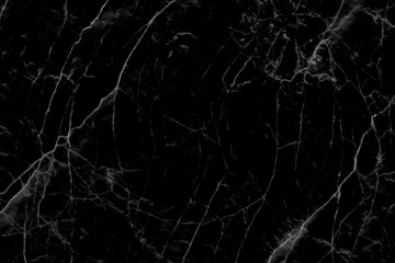 Wall Mural - black marble texture background, abstract texture for tiled floor, interior and exterior pattern des