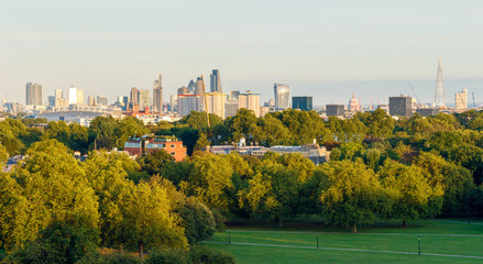 Wall Mural - Panoramic view of London Cityscape from Primrose Hill